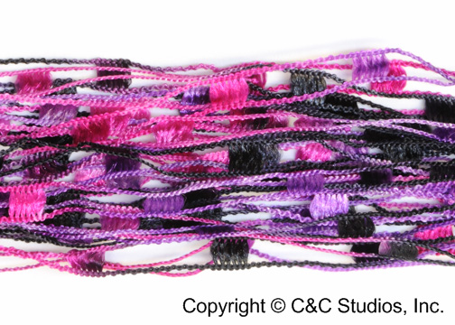 1200 BRIGHT FUCIA LILAC BLACK