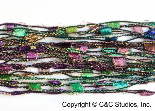 1370 BLUE GREEN PURPLE MIX